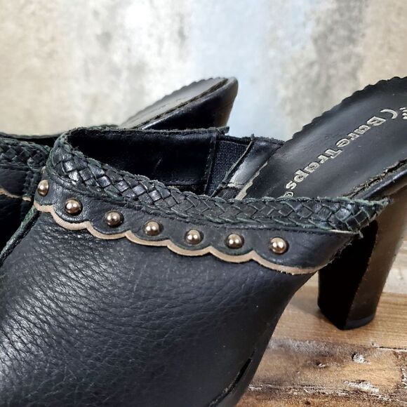 BareTraps Expert Close Toed Heel Mules Size 6 - Picture 3 of 14